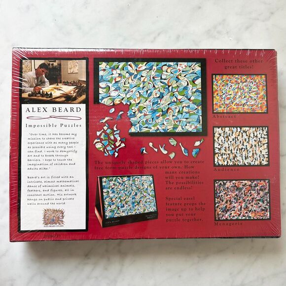 Alex Beard Impossible Puzzles Fishery 315 Piece Jigsaw Puzzle 25 x 17.5 NEW - Picture 3 of 5